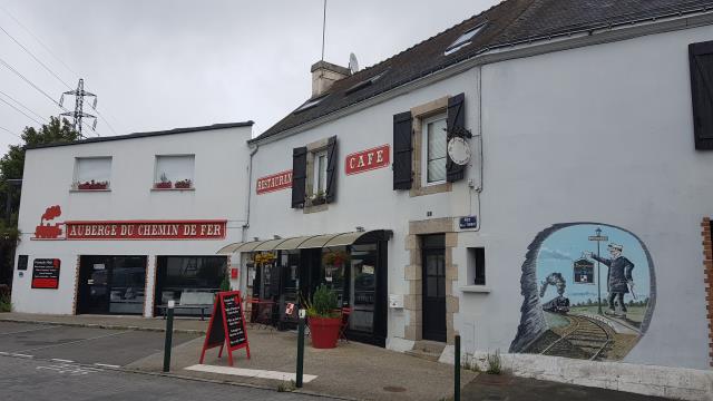 L'auberge du chemin de fer, adhérent à l'association des maîtres restaurateurs et des tables et auberges