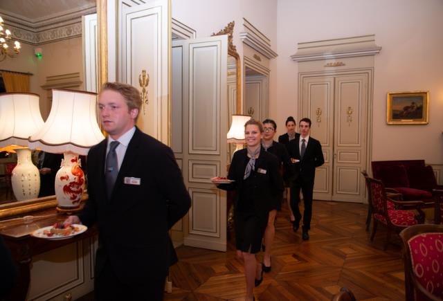 Les élèves de Mazamet ont assuré un service à la hauteur de l'événement