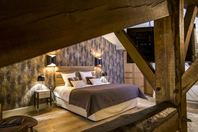 Chaque chambre a son identité propre au Clos Castel.