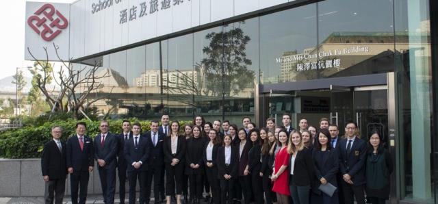 Les étudiants du Master of Science Hotel Management à Hong Kong