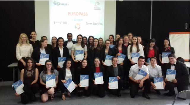 Remise des Europass