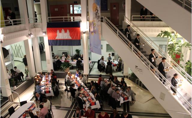 Le menu 'Nos belles provinces françaises' a comblé les convives