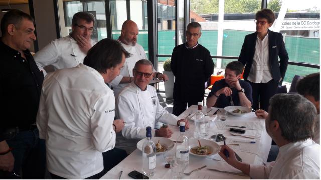 délibération des jurys du maf cuisine froide et dessert de restaurant
