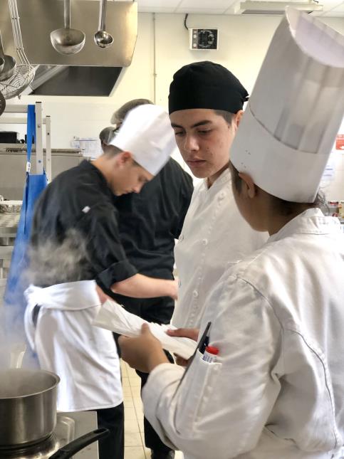 Bacs pro Cuisine (prix préparation d'un plat chaud)