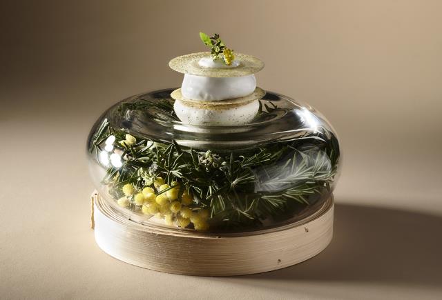 Fraîcheur du maquis, le dessert de Marie-Diana Bourdil.