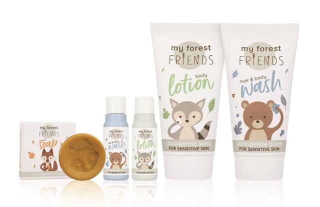 my forest FRIENDS, la nouvelle gamme de soins écologiques d'ADA International avec un concept entièrement adapté aux enfants.