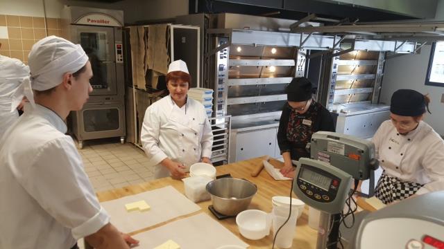 séances de travaux pratiques cuisine