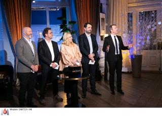 Philippe Etchebest, Michel Sarran , Hélène Darroze, Jean-François Piège et Stéphane Rotenberg.