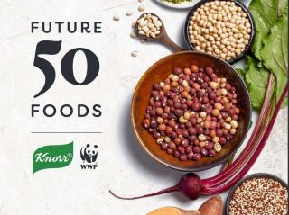Knorr et WWF-UK listent les 50 aliments de demain.