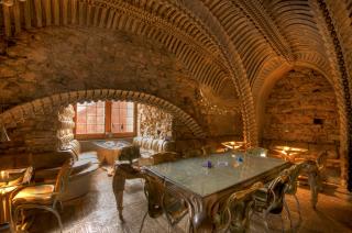La voûte en os de bassin du Giger bar