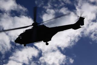 Les hélicoptères Super-Puma servent au transport de personnes ou de fret.