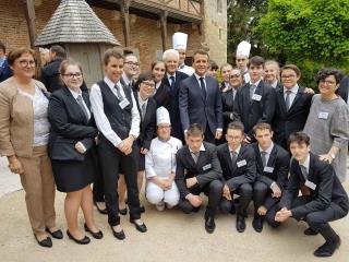 Visite présidentielle à Amboise