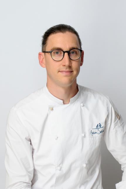 Le chef pâtissier Adrien Salavert. 