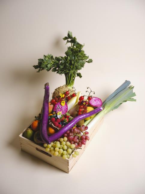 Un panier proposé par la maison Emali.