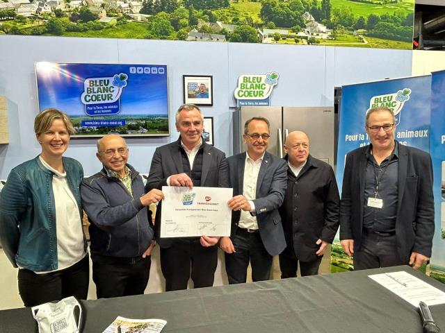 De gauche à droite : Nathalie Kerhoas (BBC), Pierre Weill (BBC), Eric Decroix (tg), Yves Cebron de Lisle (tg), Thierry Marx, Jean-Pierre Pasquet (BBC).
