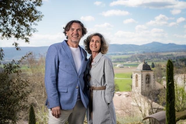 Fabien et Valérie Piacentino, les maîtres de maison.