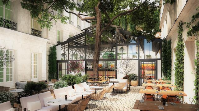 Le futur hôtel parisien de l'Expérimental Group, dans le quartier de Saint-Germain-des-Prés.