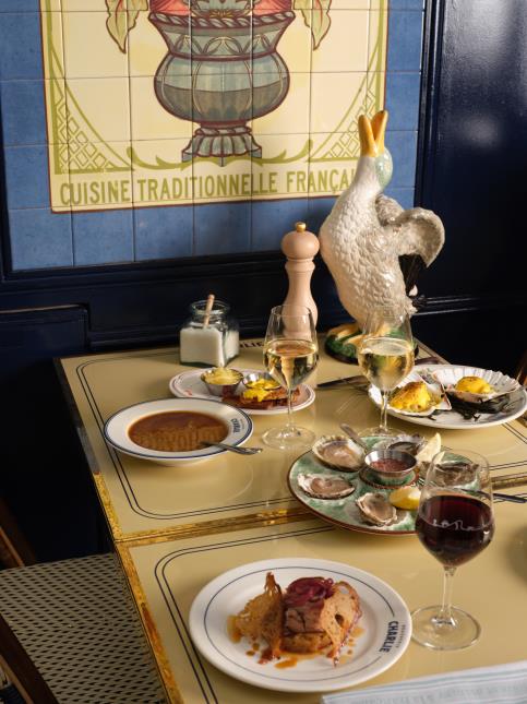 La "cuisine traditionnelle française" est à l'honneur à la Brasserie Charlie, à Neuilly-sur-Seine. 