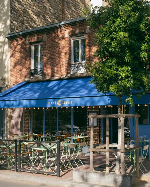 Le Café César à Clichy.