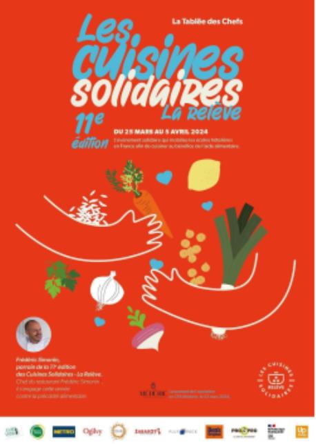 11ème édition des Cuisines Solidaires- La Relève