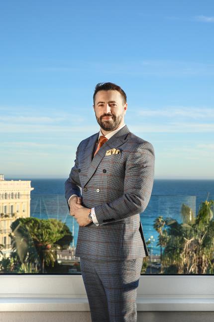 Gauderic Harang, nouveau directeur général de l'Anantara Plaza Nice Hotel