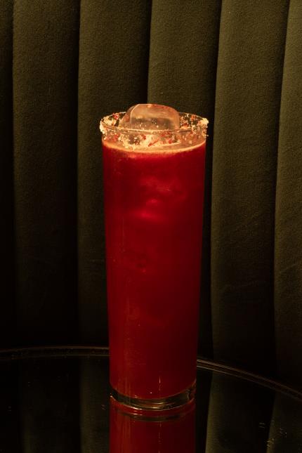 Le Gustave, un cocktail imaginé par Alix Duchaud au restaurant Nectar. 