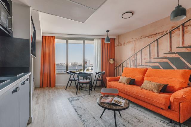 Un appartement pour quatre personnes à l'Appart'City Paris Gare de Lyon.