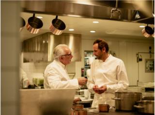 Alain Ducasse et Daniel Humm.