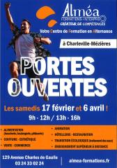 Journées portes ouvertes les 17 février et 6 avril