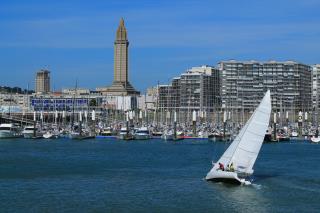 La ville du Havre attendait 600 000 personnes lors des dix jours de la transat Jacques Vabre