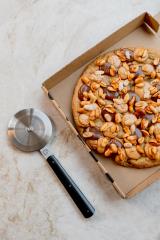 Le cookie-pizza est l’une des recettes signatures du Cédric Grolet Café.