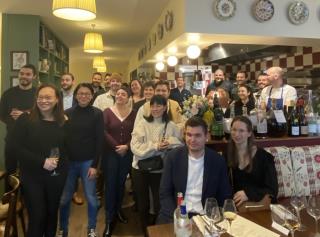 Michelin a convié de nouveaux promus Bib Gourmand à un déjeuner à Clichy, Rosette, qui a obtenu un...