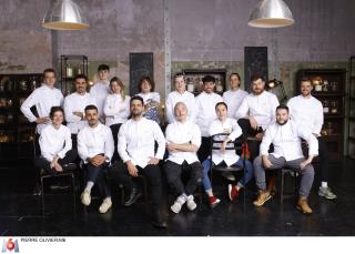 Les 16 candidats de la saison 15 de Top Chef.