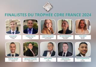 Les finalistes du XXIIe Trophée CDRE France