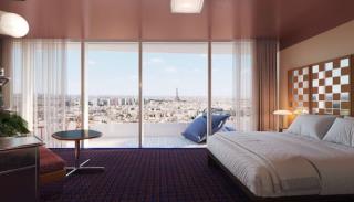Le futur Radisson Blu de la tour Triangle bénéficiera de vues panoramiques sur tout Paris. 