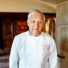 Le chef triplement étoilé au Guide Michelin, Georges Blanc.