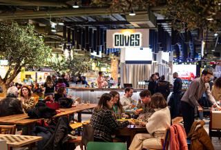 Boom Boom Villette, un food market réunissant des restaurateurs.