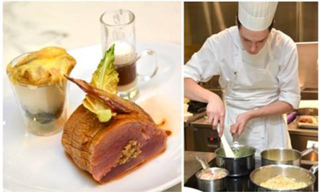3e Prix : Nicolas Lancry - Le BIO mignon de porc fermier farci sauce chicorée