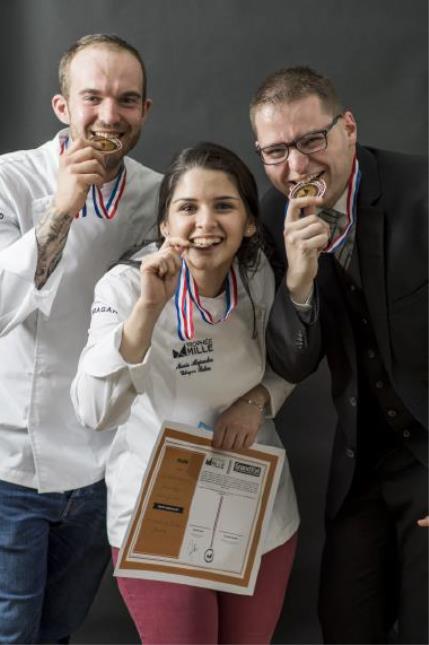 3ème prix : Alejandra Udrizar Rolon, Jérémie nartz et Maxime Di Falco