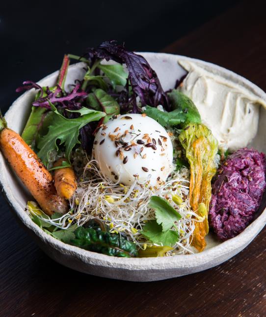 Une entrée autour de l'oeuf chez GreenHouse, Paris XIe