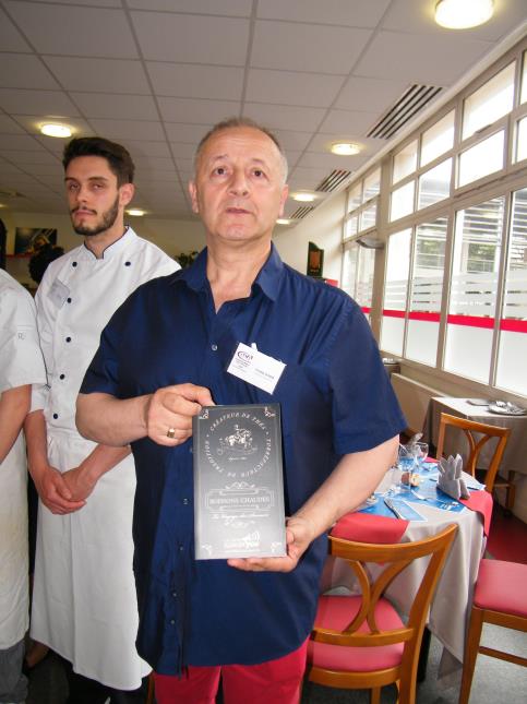 Le restaurateur Freddy Zerbib initiateur de la formation