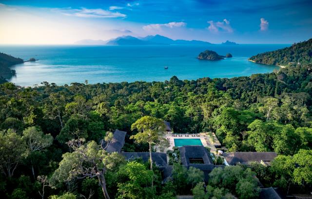 La jungle qui entoure le Datai Langkawi.