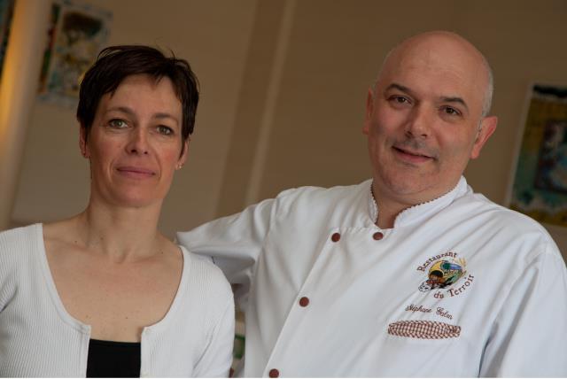 Anne Sophie et Stéphane Galon.