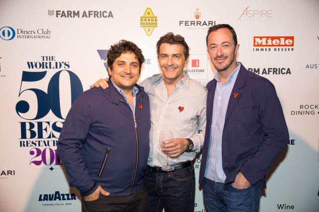 Mauro Colagreco, Yannick Alleno et Romain Meder