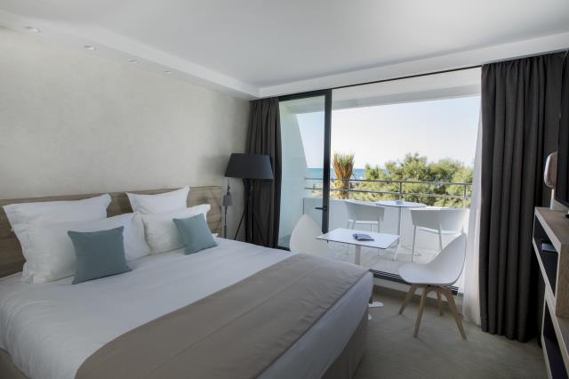 Hôtel de la Plage, chambre avec vue sur mer