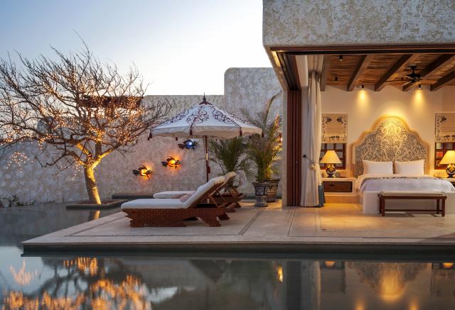 350 hôtels de prestige font partie de la collection Grand Luxury Hotels. Ici, le Las Ventanas (Mexique).