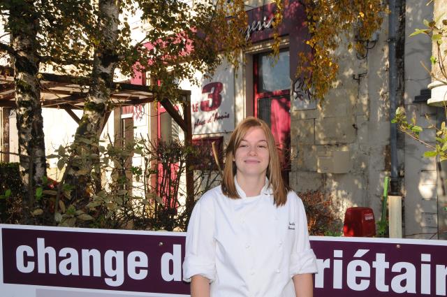 Emilie Lhommeau a saisi l'occasion qui s'est présentée pour reprendre une pizzeria, à 21 ans.