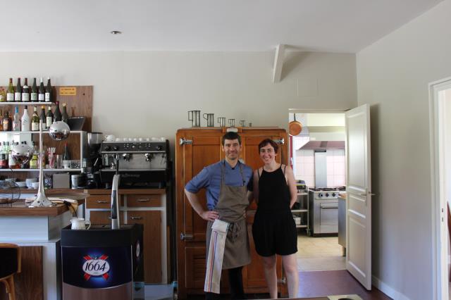 Romuald Germa et Angéline Garcia, deux anciens de L'Espérance, ont lancé leur propre restaurant bistronomique.
