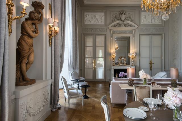 Le salon Marie Antoinette.