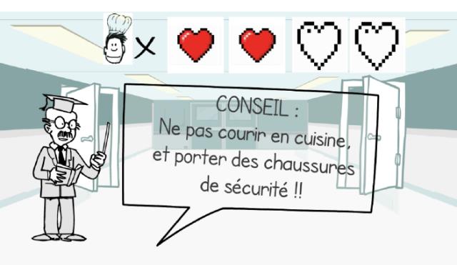 Le 3e prix est allé à la réalisation « Security game APR » par le lycée Alain-Fournier,
